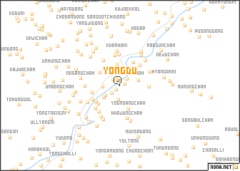 map of Yongdu