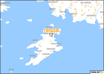 map of Yŏng-gol