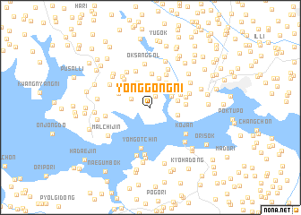 map of Yŏnggong-ni