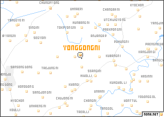 map of Yonggong-ni