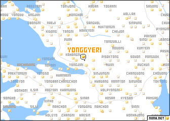 map of Yonggye-ri