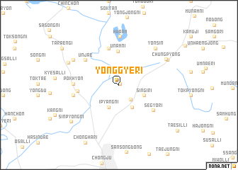 map of Yonggye-ri