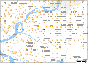 map of Yonggyo-ri