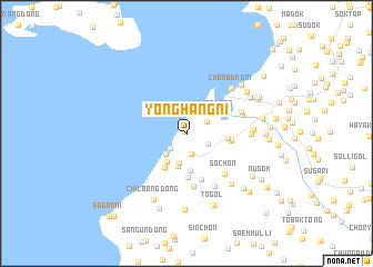 map of Yonghang-ni