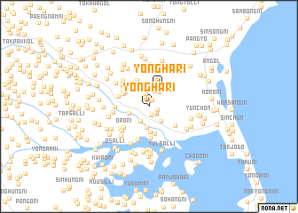 map of Yongha-ri