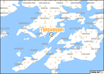 map of Yonghodo-ri