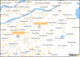 map of Yongho-ri