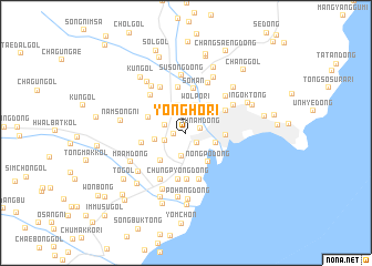 map of Yongho-ri