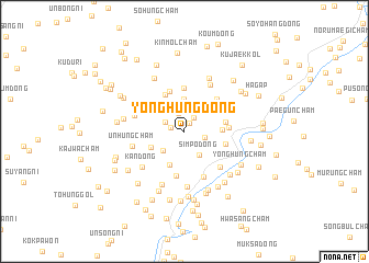 map of Yonghŭng-dong