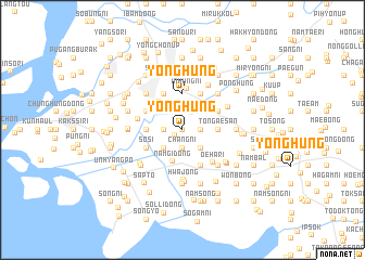map of Yonghŭng