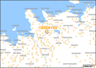 map of Yonghyŏn