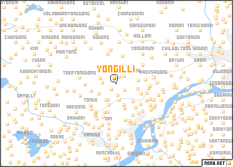 map of Yongil-li