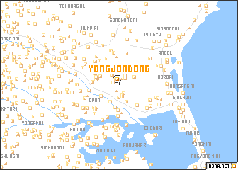 map of Yongjŏn-dong