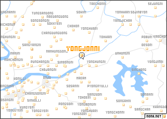 map of Yongjŏn-ni