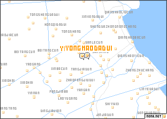 map of Yongmaodadui