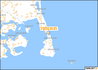 map of Yongmi-ri