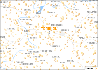 map of Yongmol