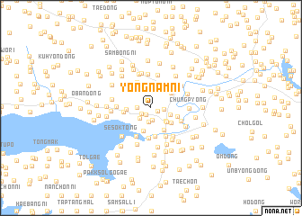 map of Yŏngnam-ni