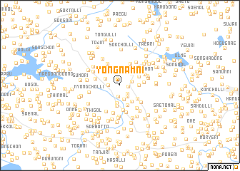 map of Yongnam-ni