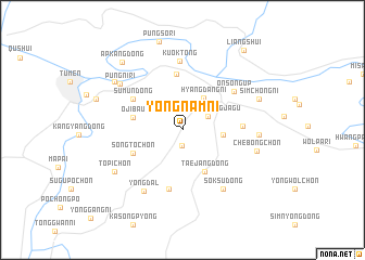 map of Yongnam-ni