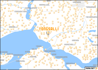 map of Yongsal-li