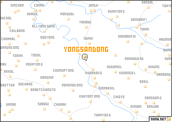 map of Yongsan-dong