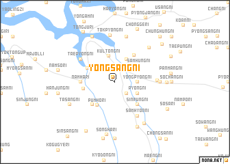 map of Yongsang-ni