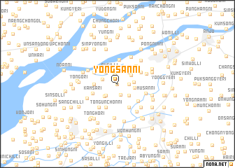 map of Yongsan-ni