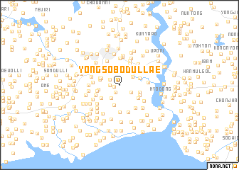 map of Yongsobŏdŭllae