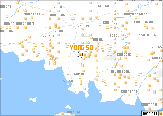 map of Yŏngsŏ