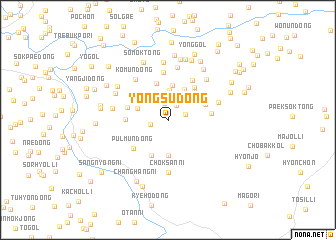 map of Yongsu-dong