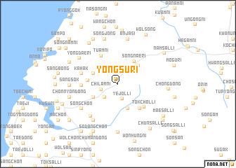 map of Yongsu-ri