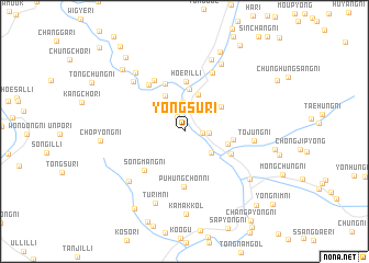 map of Yongsu-ri