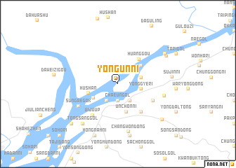 map of Yongun-ni