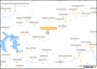 map of Yongun-ni