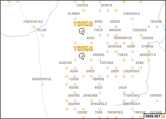 map of Yongu