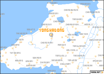 map of Yongwa-dong