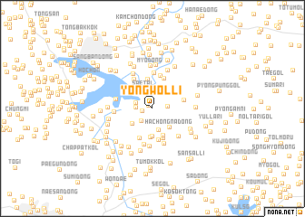 map of Yŏngwŏl-li