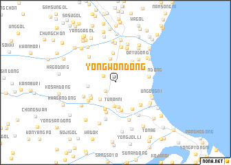map of Yŏngwŏn-dong