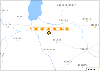 map of Yongxingnongchang