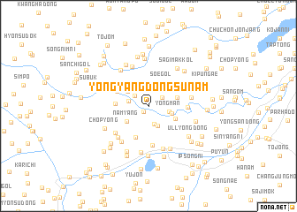 map of Yongyangdongsunam