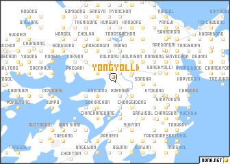 map of Yongyŏl-li