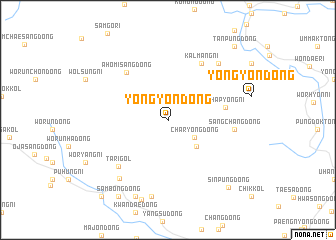 map of Yongyŏn-dong