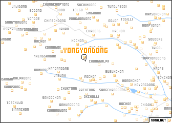 map of Yongyŏn-dong
