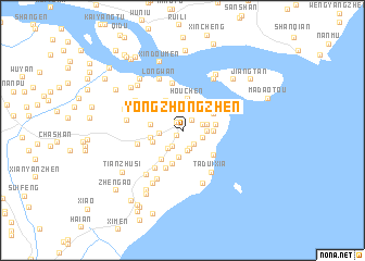 map of Yongzhongzhen