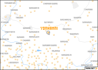 map of Yŏnham-ni