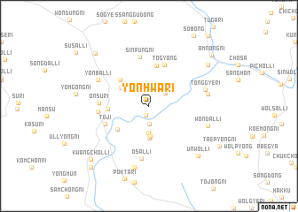 map of Yŏnhwa-ri