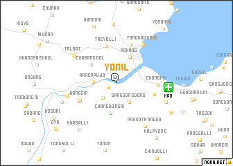 map of Yŏnil