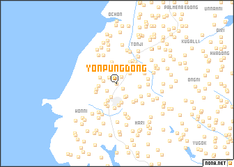 map of Yŏnp\