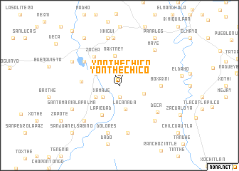 map of Yonthé Chico